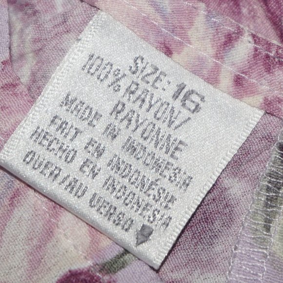 Vintage 90s Floral Slip Midi Dress 16 - Picture 5 of 7